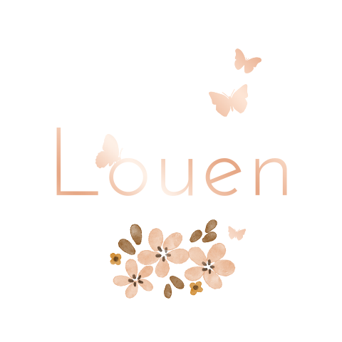 Labeltje meisje doopsuiker met bloemen en rosefolie vlinders