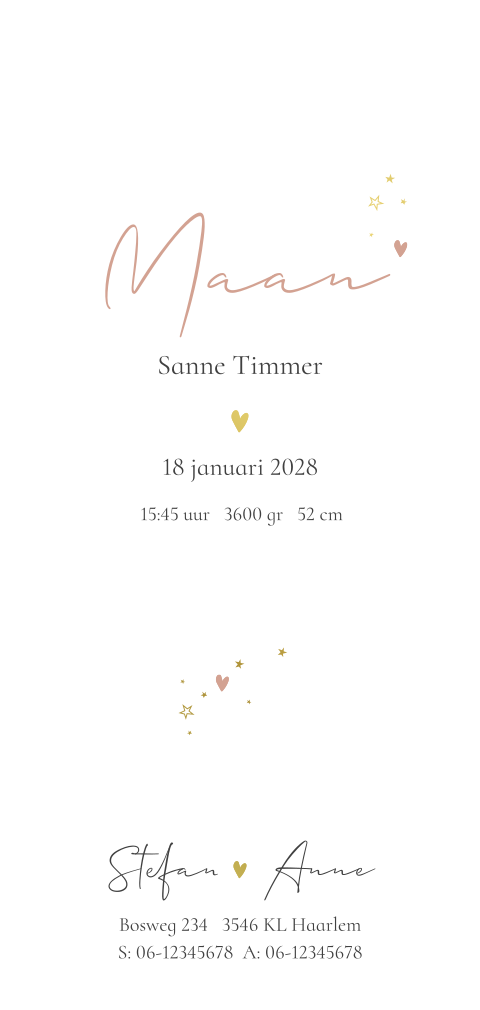 Kaart binnenkant