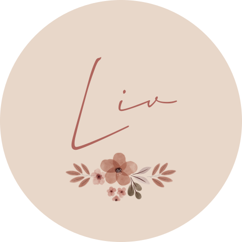 Sluitzegel en doopsuiker sticker met bloemen