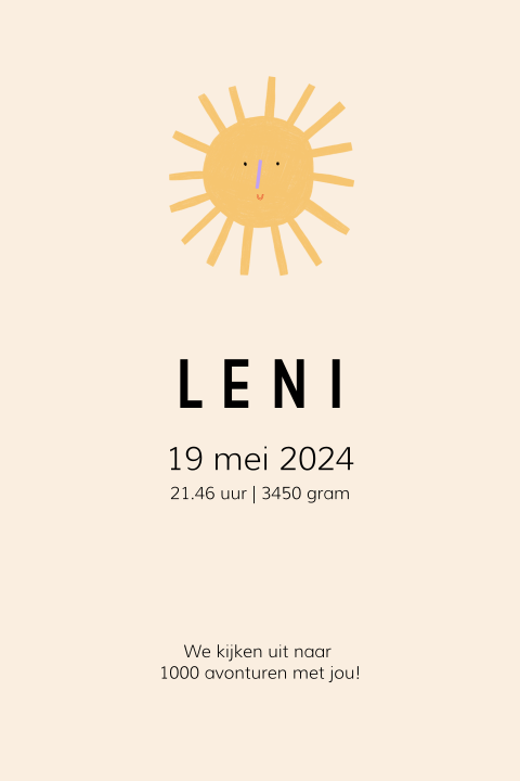 Kaart binnenkant