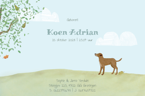 Kaart binnenkant