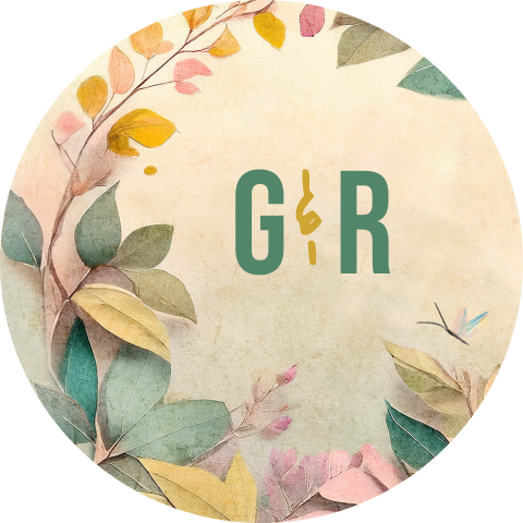 Sluitsticker trouwen vintage bloemenkrans