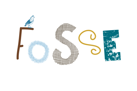 Bijzonder typografisch geboortekaartje met een vogeltje