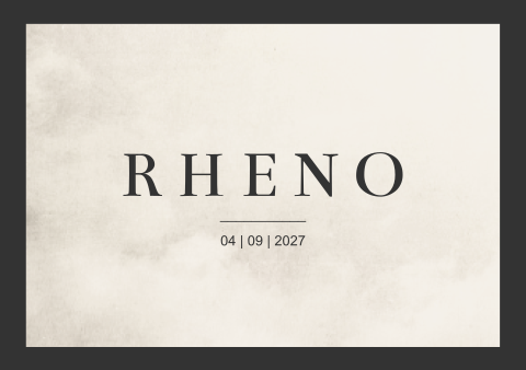 Rouwkaart Jongen zwart beige antraciet