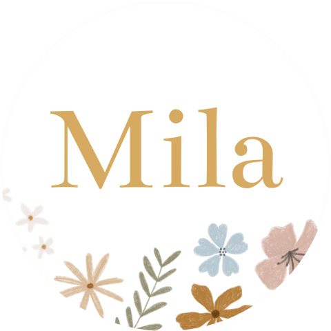Sticker Bloemen