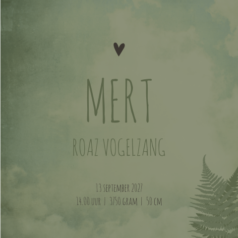 Kaart binnenkant