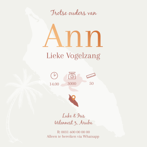 Kaart binnenkant