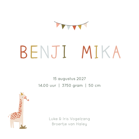 Kaart binnenkant