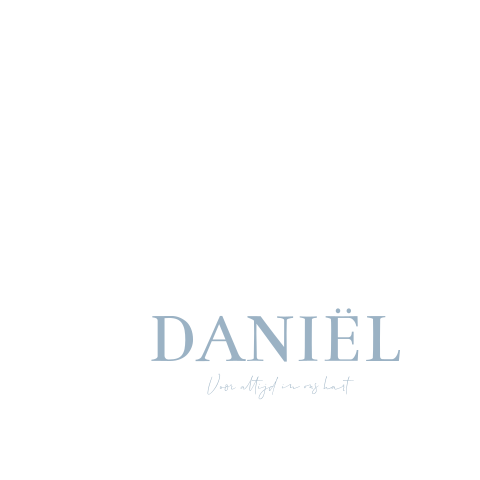 Rouwkaart Jongen Stans Wolkje Hartje