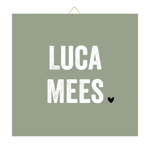 Geboortetegel Geboortetegel met naam